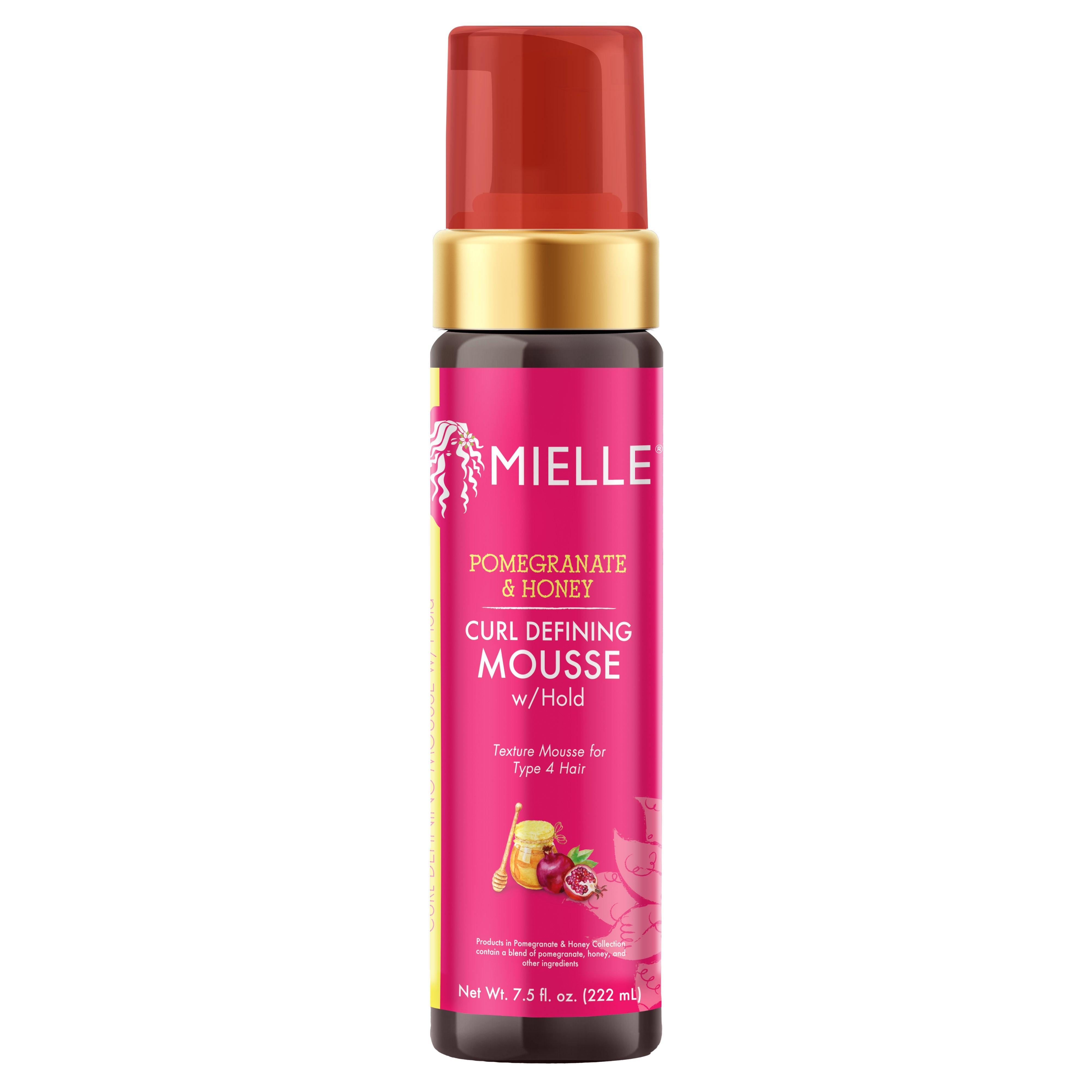 Pomegranate Honey curl defining mousse