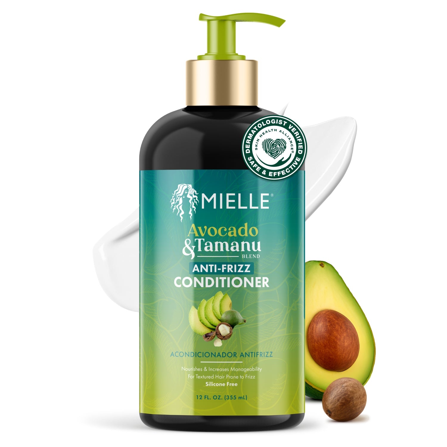 Avocado Tamanu anti-frizz conditioner